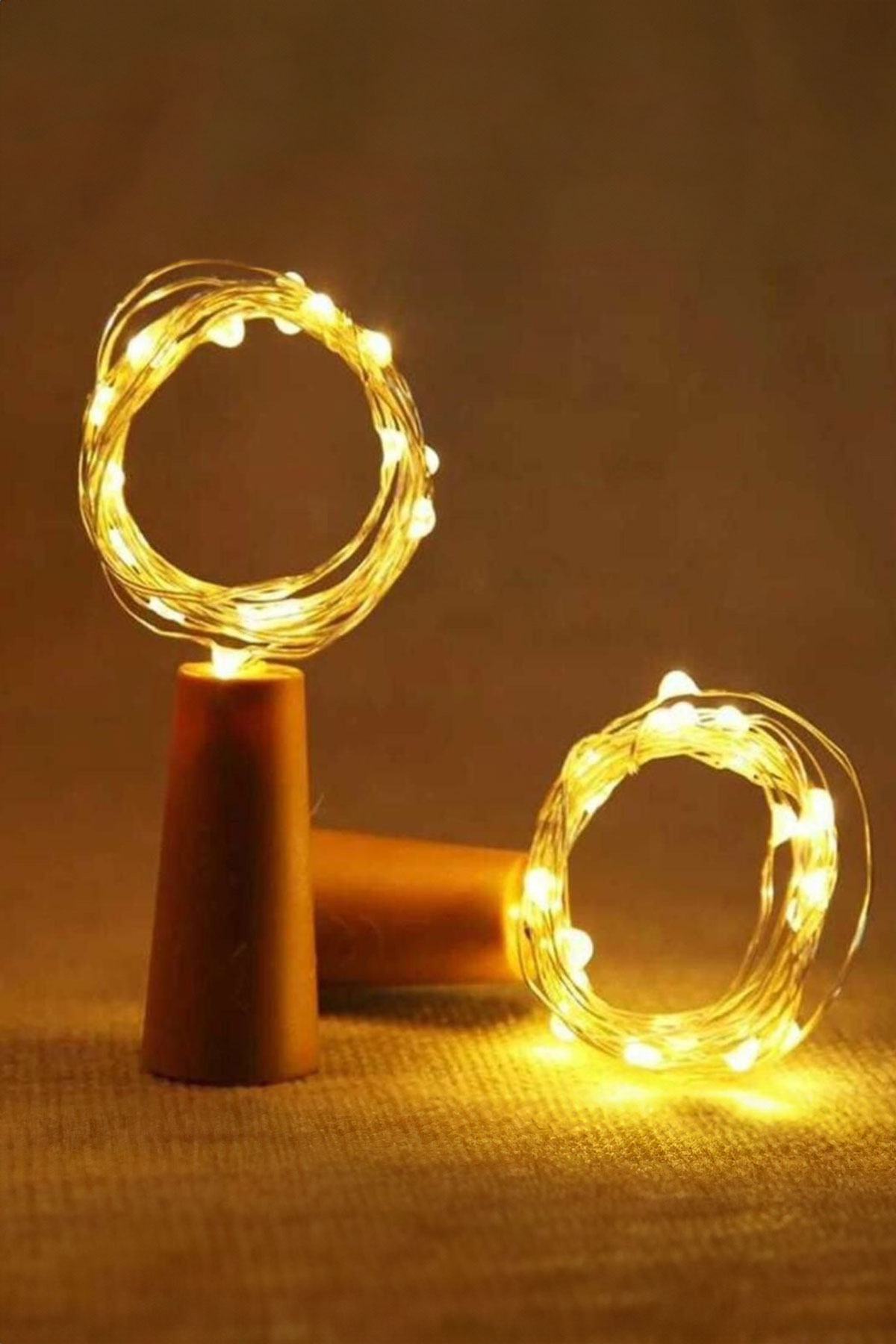 3 Fonksiyonlu Günışığı Mantar Tıpa Peri Led