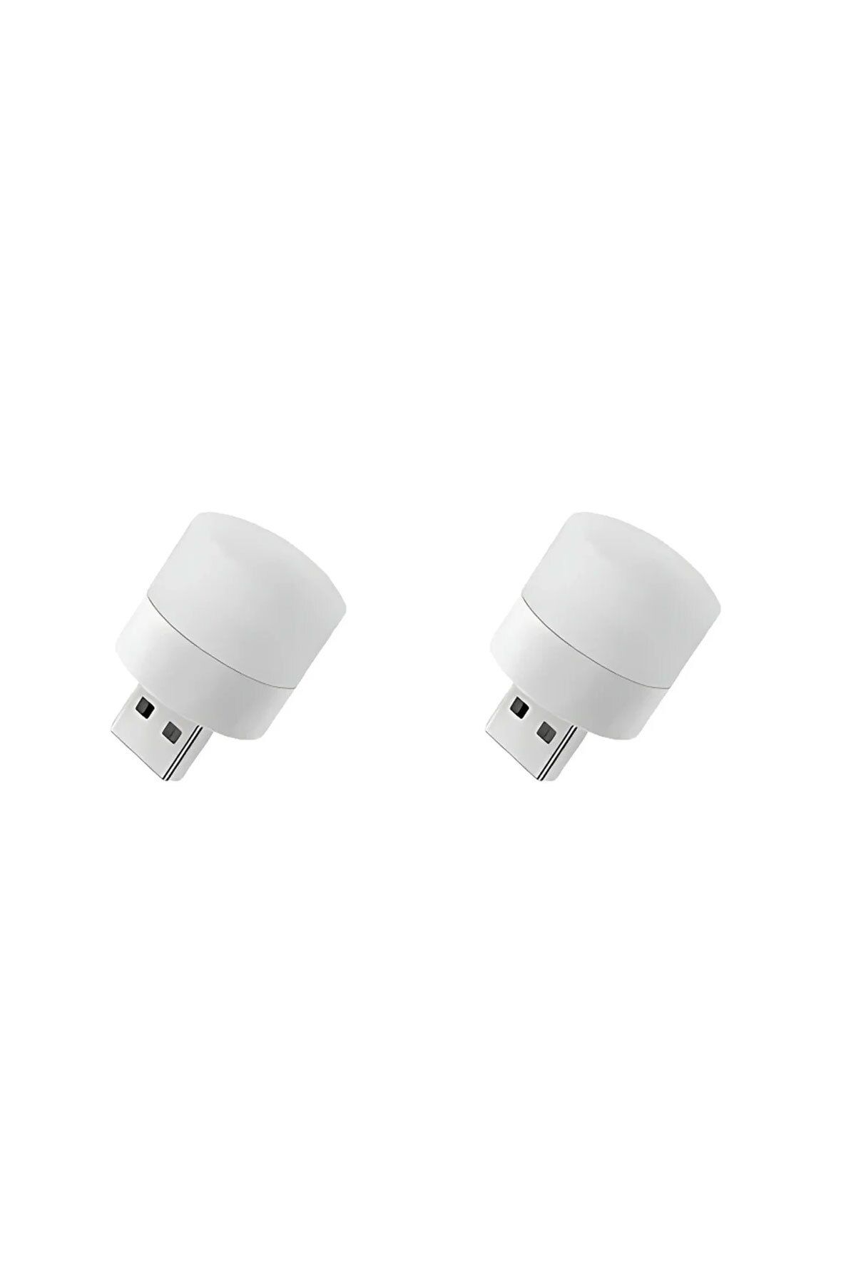 Beyaz Renk Mini Usb Led Lamba Gece Lambası Kitap Okuma Lambası