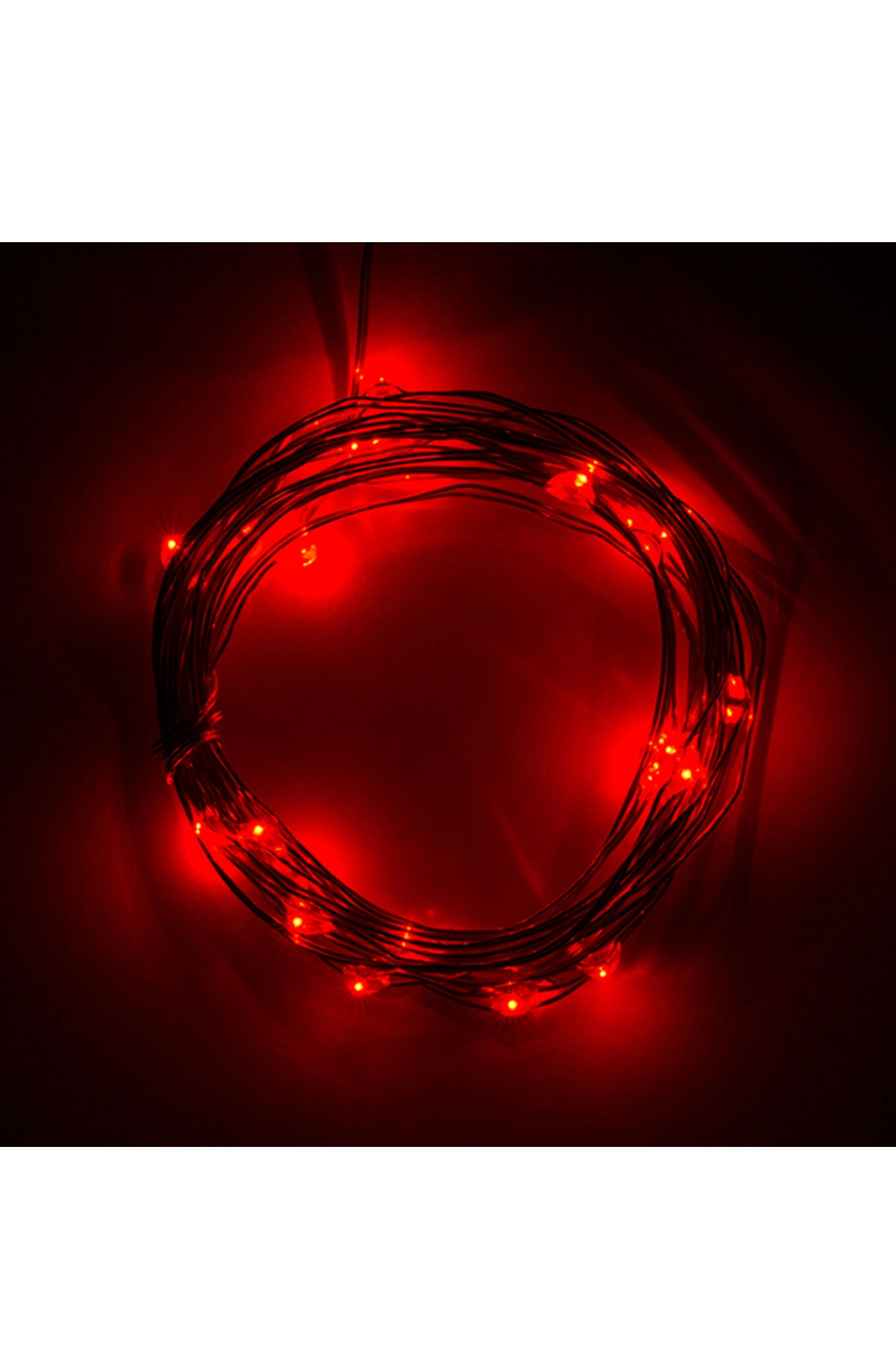 Kırmızı Perde Led 3x3 Metre Usb Kumandalı 8 Mod Animasyonlu Peri Led Işık