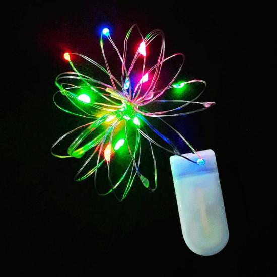 RGB Aç-Kapa Anahtarlı 2032 Peri Led